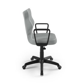 Chaise de bureau ajustée à une hauteur de 159-188 cm - gris, ENTELO