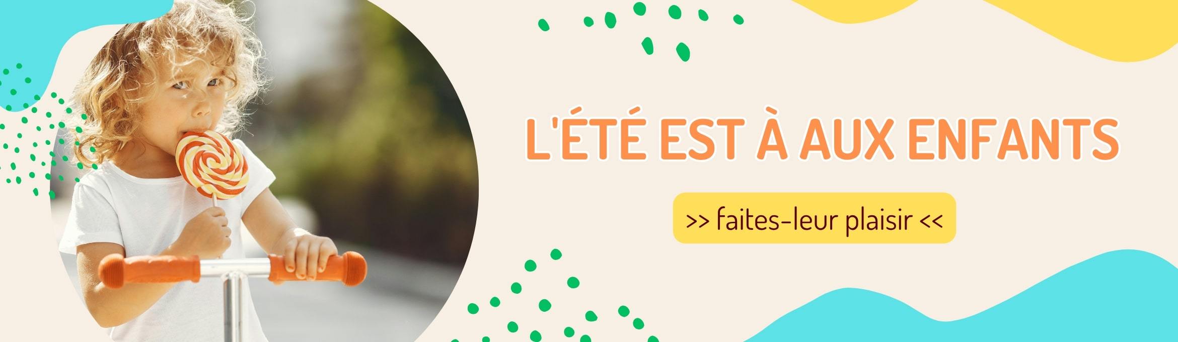 L'ÉTÉ EST À AUX ENFANTS