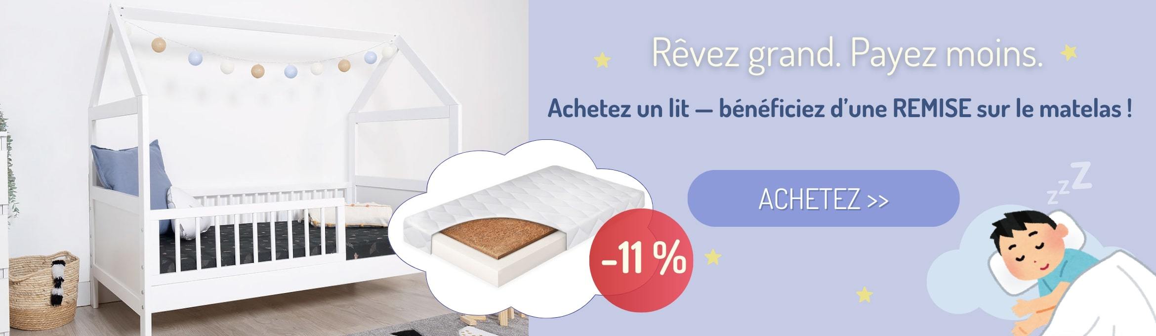 Rêvez grand. Payez moins.