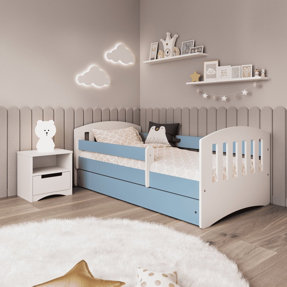 Lit pour enfant Classic - bleu 