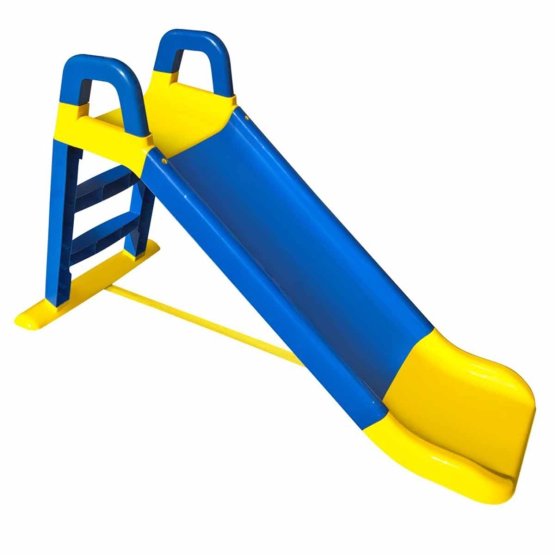 Toboggan pour enfants Happy 140 cm - bleu-jaune