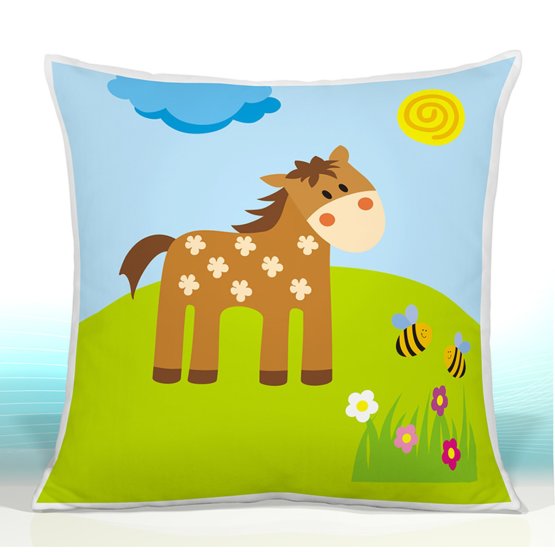 Coussin FERME CHEVAL 04