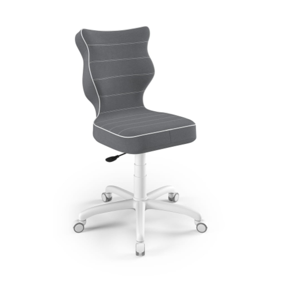 Chaise de bureau ergonomique ajustée à une hauteur de 146-176,5 cm - gris foncé