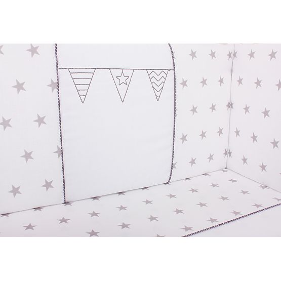 2-dílné literie à lit bébé minky - Zebra