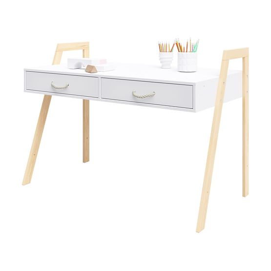 Lit bébé et bureau 2 en 1 CONE 120x60 - SCANDI