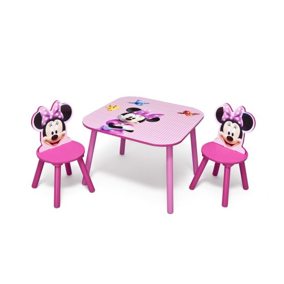 BAZAR Pour enfants tableau avec chaises souris Minnie II