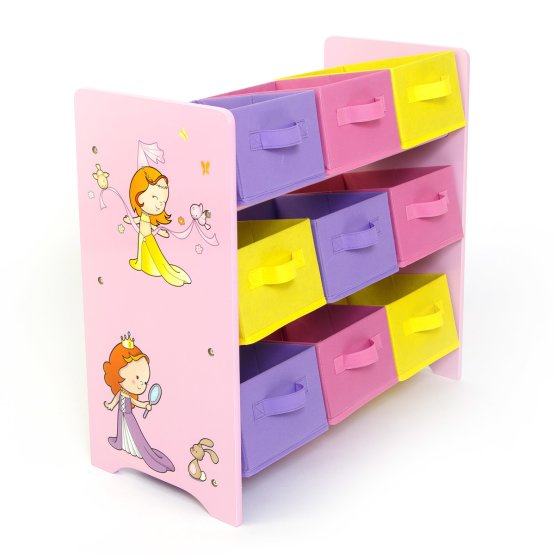 Pour enfants organisateur pour jouets Princess