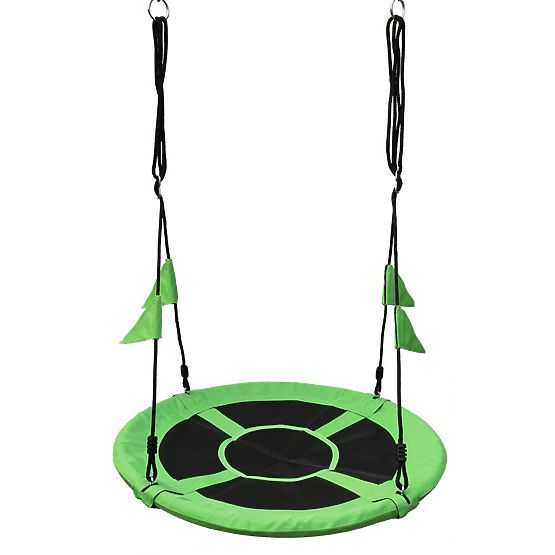 2Kids Toys Balançoire Nid de Cigogne avec Drapeaux Vert