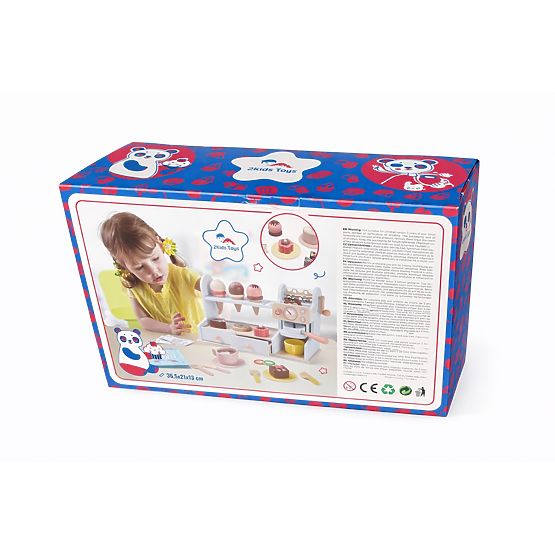 2Kids Toys Confiserie en Bois 2 en 1