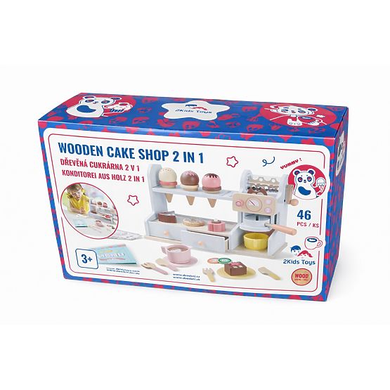2Kids Toys Confiserie en Bois 2 en 1
