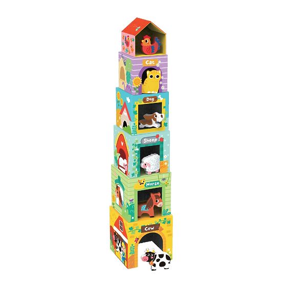 2Kids Toys Cubes avec Animaux de la Ferme