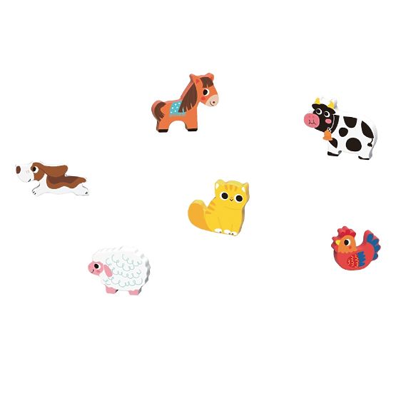 2Kids Toys Cubes avec Animaux de la Ferme