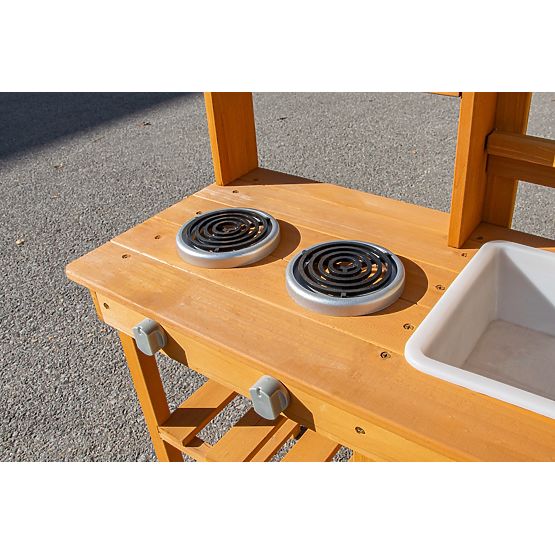 2Kids Toys Cuisine de jardin en bois avec évier