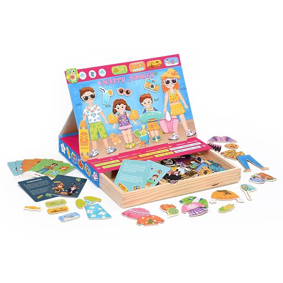 2Kids Toys Habillage Magnétique Famille