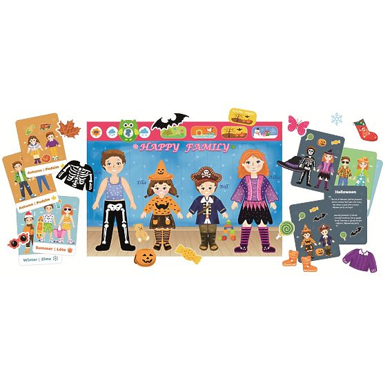 2Kids Toys Habillage Magnétique Famille