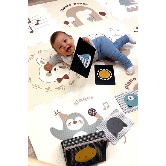 2Kids Toys Tapis de jeu Fête des animaux 9 pièces