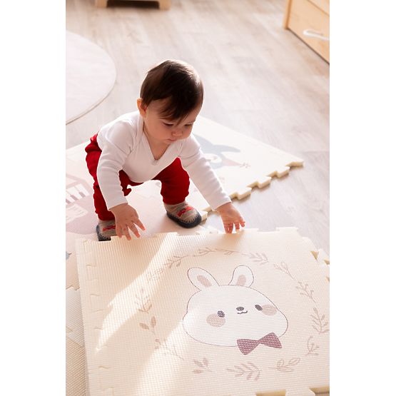 2Kids Toys Tapis de jeu Fête des animaux 9 pièces