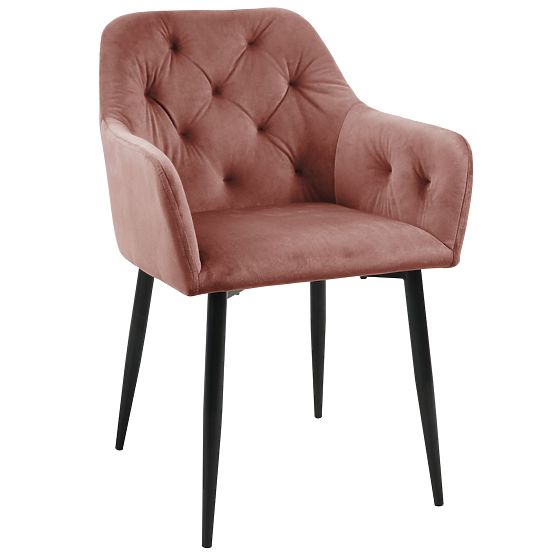 2x CHAISE SJ.030 - ROSE POUDRÉ