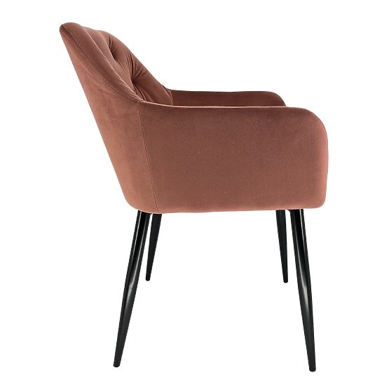 2x CHAISE SJ.030 - ROSE POUDRÉ