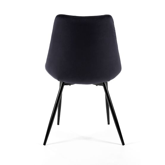 2x CHAISE SJ.0488 NOIRE