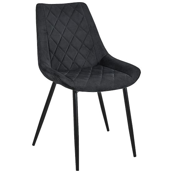 2x CHAISE SJ.0488 NOIRE