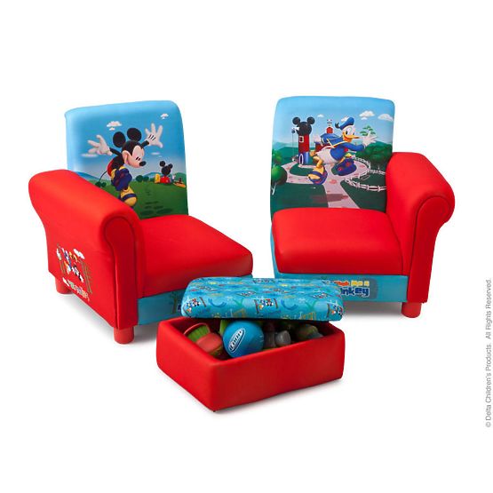 3 pièces chaise Mickey Mouse