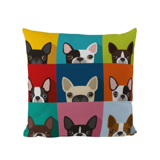 Coussin Butter Kings Bulldog - multicolore