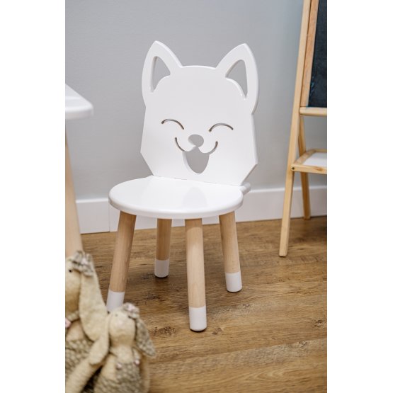 Chaise enfant - Fox - blanc