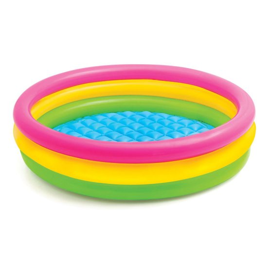 Piscine gonflable colorée pour enfants
