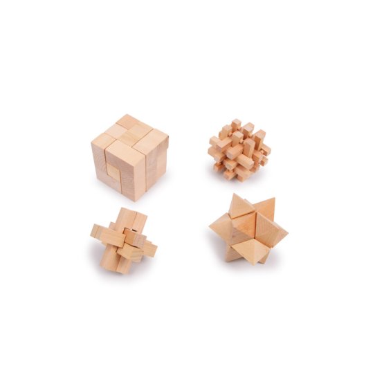 Small Foot Puzzles en bois set 4 pcs