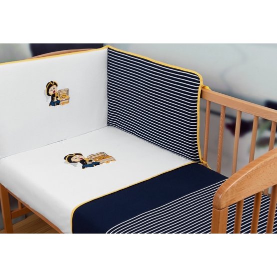 Linge de lit à lit bébé 135x100 cm - Pirate
