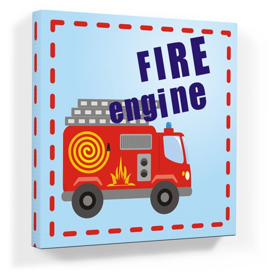 Pour enfants tableau č.02 - lutte contre les incendies auto