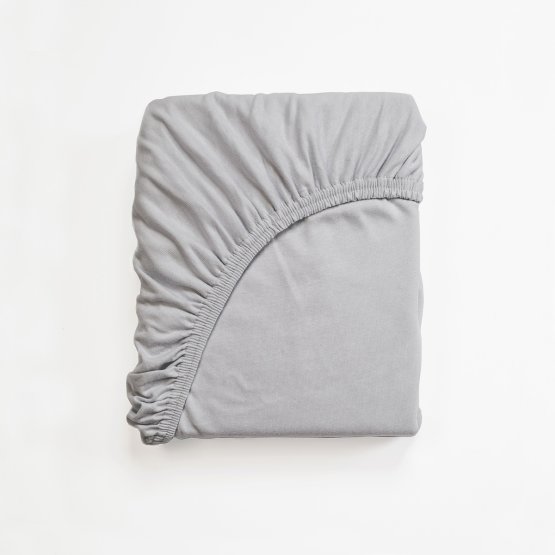 Drap coton 160x80 cm - gris