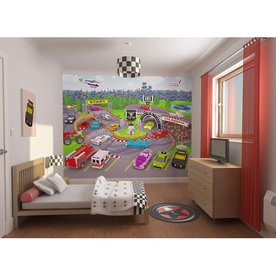 3D Fond d’écran Car racers