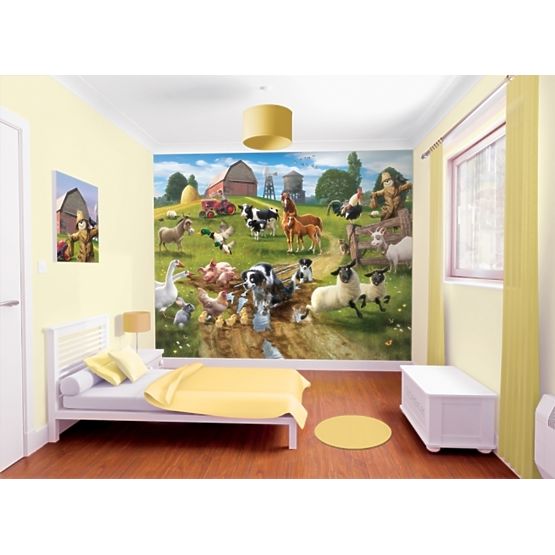 3D fond d’écran ferme 2