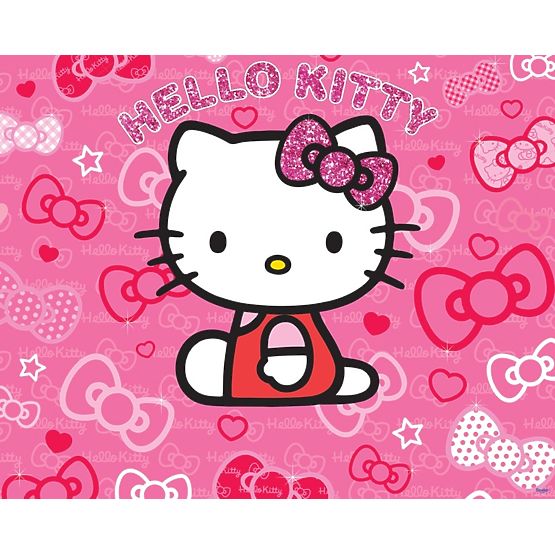 3D fond d’écran Hello Kitty