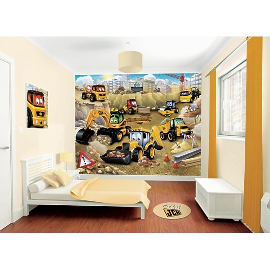3D fond d’écran Mon le premier JCB