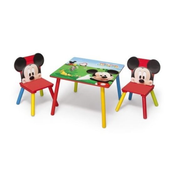 Pour enfants tableau avec chaises « La souris » Mickey II