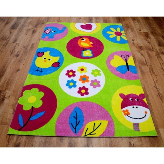 Pour enfants tapis joyeux anneaux