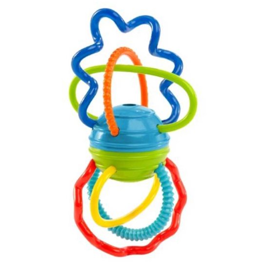 Bright Mises en chantier teether OBAL L Clickity Twist
