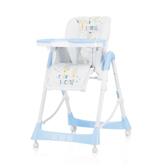 CHIPOLINO Bébé à manger chaise haute Comfort Plus - Baby bleu