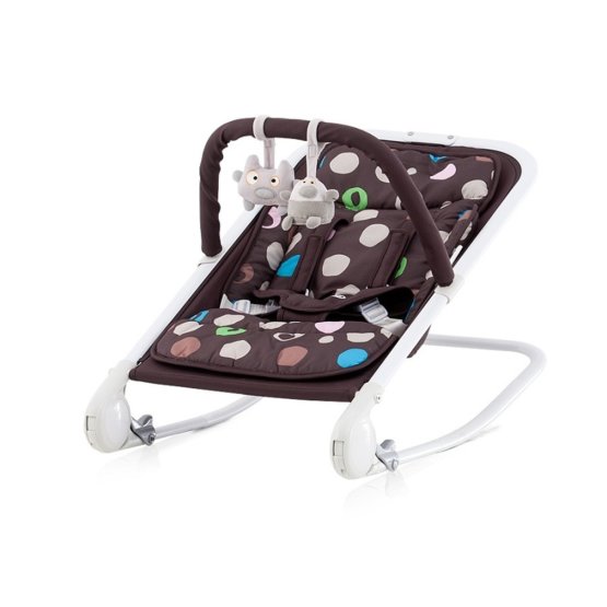 CHIPOLINO d`enfants chaise longue Baby Boo - chocolat