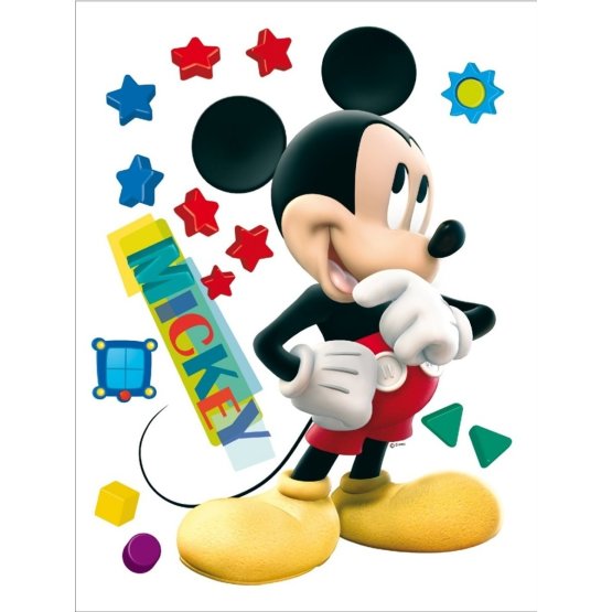 Maxi étiquette « La souris » Mickey