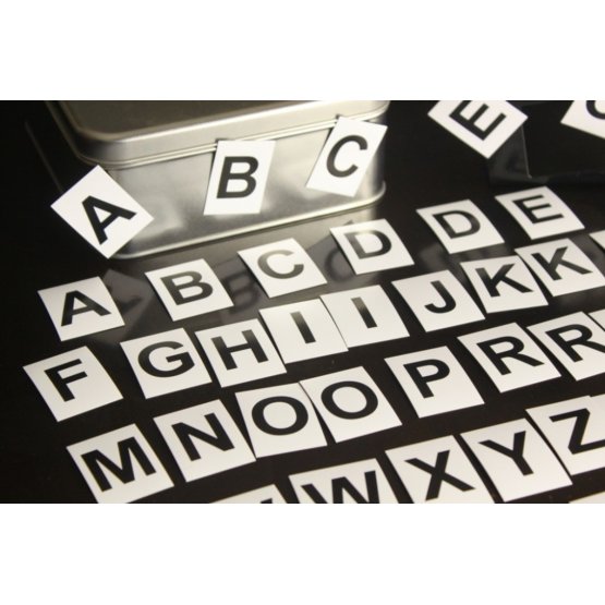 Magnétique alphabet - grand lettres