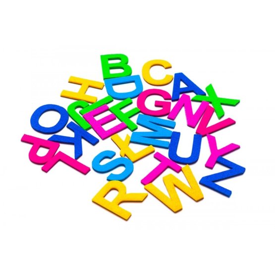 Magnétique alphabet aiguille de feutre - grand lettres
