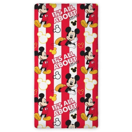 Coton feuille Mickey Mouse 007