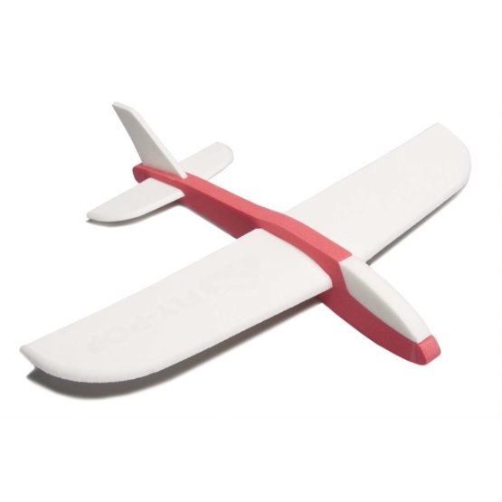 Avion lanceur FLY-POP - rouge