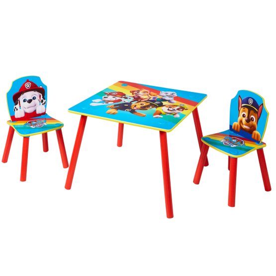 Table pour enfants avec chaises - Paw Patrol