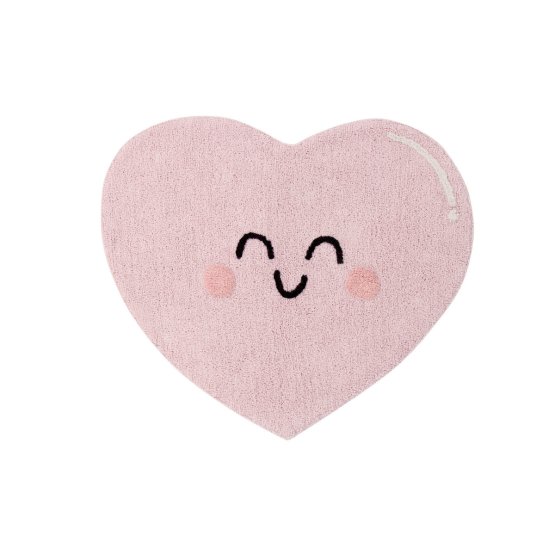 Tapis en coton pour enfants - Happy Heart