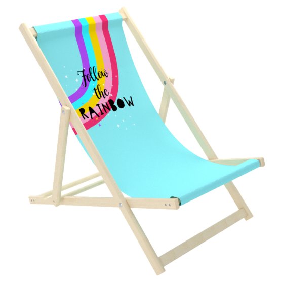 Chaise de plage pour enfants Rainbow